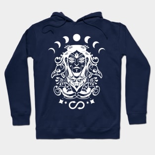 Witchcore Hecate Occult Art Hoodie